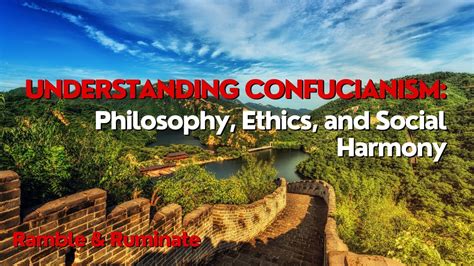  Harmony and Dissonance: Understanding Confucian Ethics through the Lens of Law